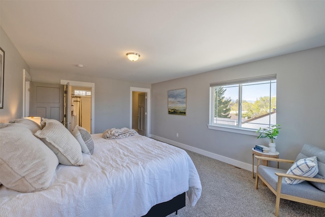 605-607 Leslie Ave, Helena, MT 59601 - carpeted bedroom with baseboards