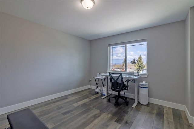 605-607 Leslie Ave, Helena, MT 59601 - office space featuring baseboards and wood finished floors