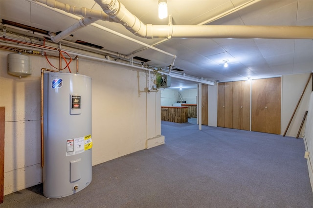 1414 Boulder Ave, Helena, MT 59601 - finished basement with water heater and carpet floors