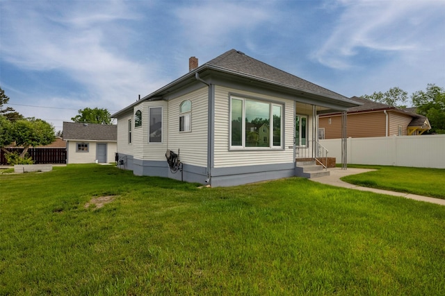 1414 Boulder Ave, Helena, MT 59601 - rear view of property featuring a chimney