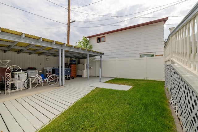 1414 Boulder Ave, Helena, MT 59601 - view of yard with washer / dryer