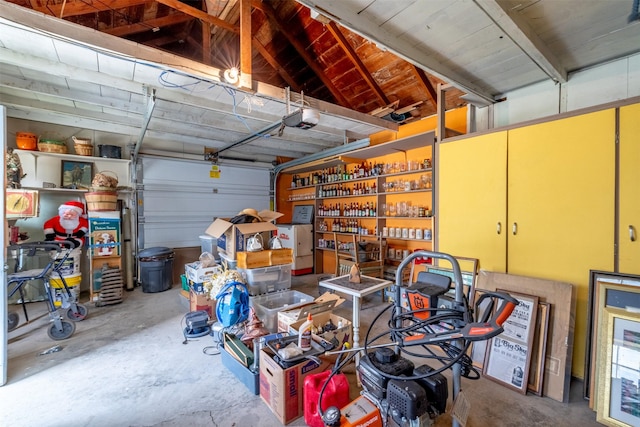 1414 Boulder Ave, Helena, MT 59601 - garage featuring a garage door opener