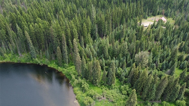 670GUSCREEK Gus Creek Rd, Yaak, MT 59935 - aerial view of property and surrounding area with a large body of water and a forest
