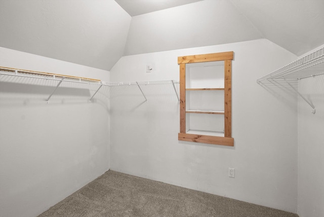 54 Bluebird Dr, Kalispell, MT 59901 - spacious closet featuring lofted ceiling and carpet flooring