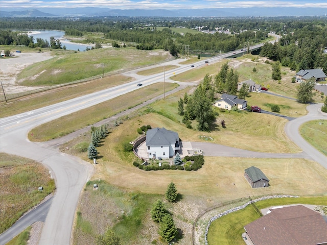 54 Bluebird Dr, Kalispell, MT 59901 - aerial view of property's location featuring a large body of water