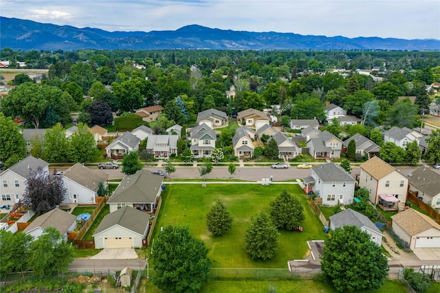 603 Luella Ln, Missoula, MT 59801 - aerial view of residential area featuring a mountainous background