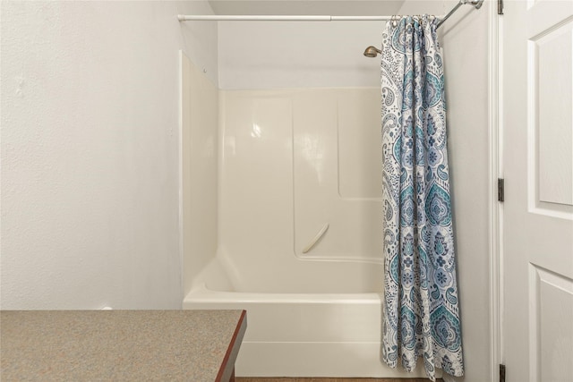 603 Luella Ln, Missoula, MT 59801 - bathroom with shower / bath combo with shower curtain