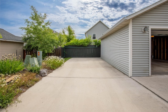 603 Luella Ln, Missoula, MT 59801 - view of patio with a garage
