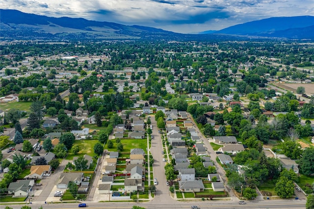 603 Luella Ln, Missoula, MT 59801 - aerial perspective of suburban area with mountains