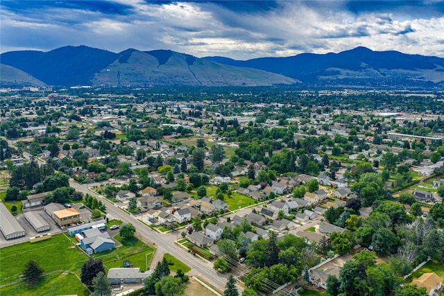 603 Luella Ln, Missoula, MT 59801 - bird's eye view of a mountain backdrop