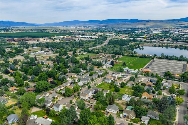 603 Luella Ln, Missoula, MT 59801 - aerial view of residential area featuring a water and mountain view