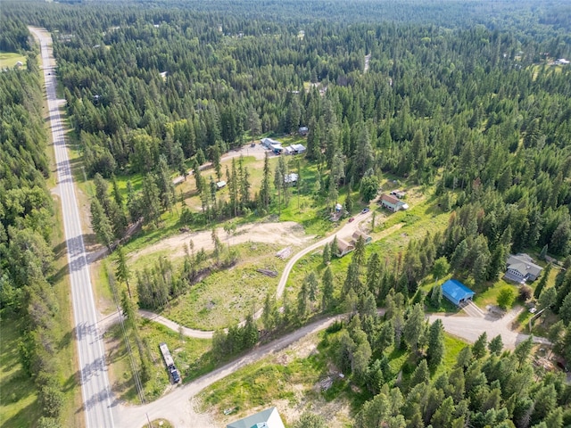 38534 US Highway 2, Libby, MT 59923 - aerial view of property and surrounding area featuring a forest