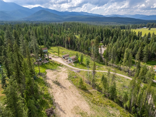 38534 US Highway 2, Libby, MT 59923 - view of property location with a forest and a mountain backdrop