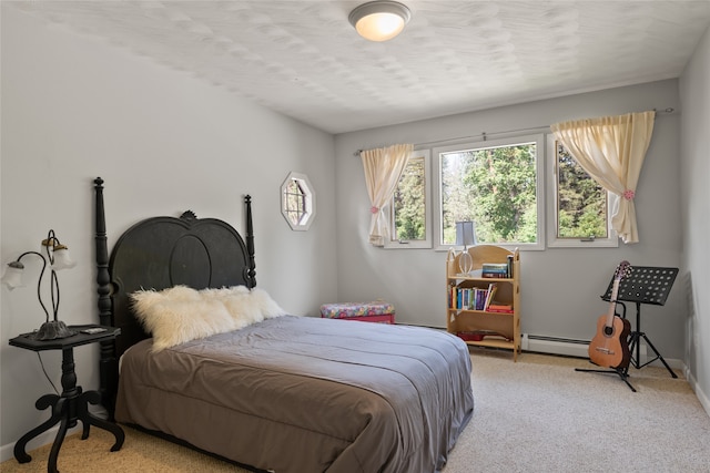 4280 Fox Farm Rd, Missoula, MT 59802 - carpeted bedroom with baseboard heating and baseboards