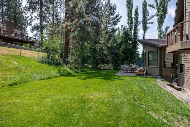 4280 Fox Farm Rd, Missoula, MT 59802 - view of yard featuring a patio area