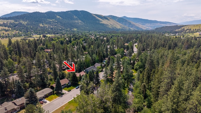4280 Fox Farm Rd, Missoula, MT 59802 - aerial view of property and surrounding area featuring mountains