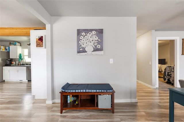 3265 US Highway 2 W, Kalispell, MT 59901 - corridor featuring light wood-style floors and baseboards