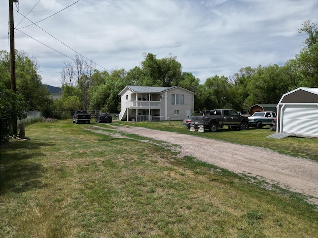 3265 US Highway 2 W, Kalispell, MT 59901 - view of yard with dirt driveway