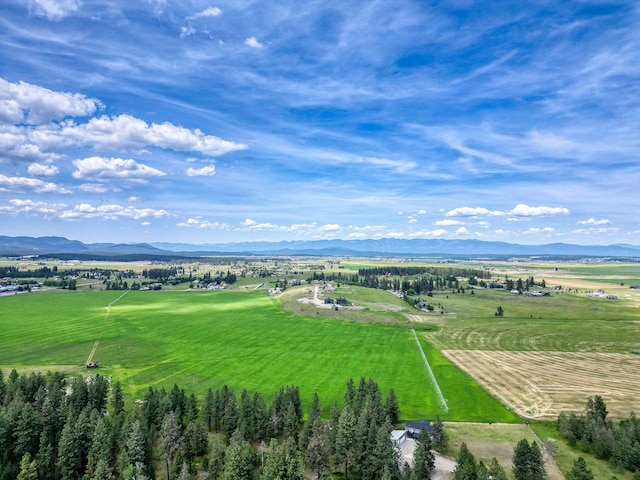 378 Last Best Pl, Kalispell, MT 59901 - aerial view of sparsely populated area with a mountainous background