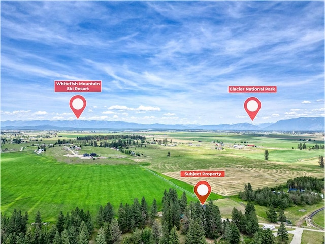 378 Last Best Pl, Kalispell, MT 59901 - aerial view of a mountainous background