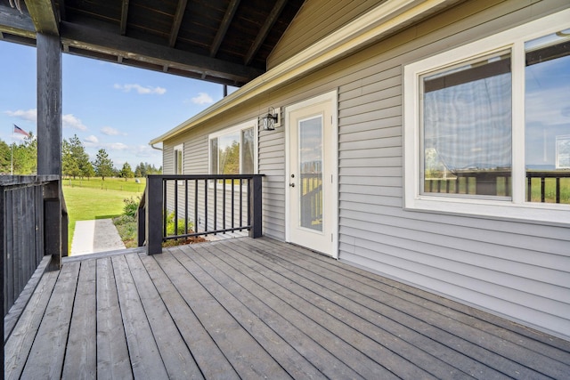 378 Last Best Pl, Kalispell, MT 59901 - view of deck