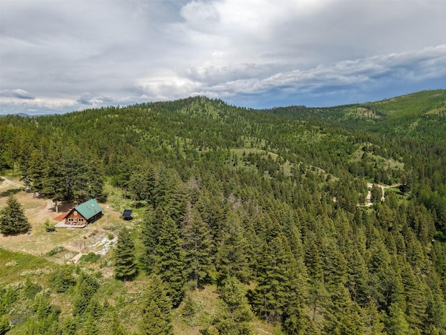 18998 Oris Ln, Florence, MT 59833 - aerial view of property and surrounding area with a forest