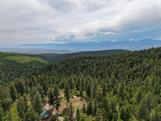 18998 Oris Ln, Florence, MT 59833 - view of mountain backdrop featuring a forest