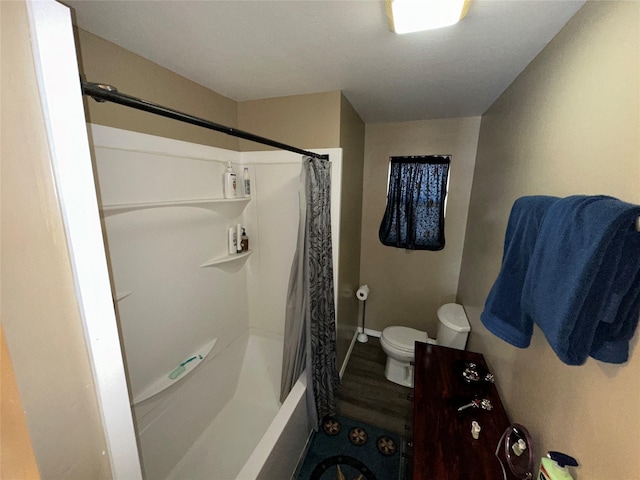 34 E Summit St, Butte, MT 59701 - full bathroom with wood finished floors and shower / tub combo