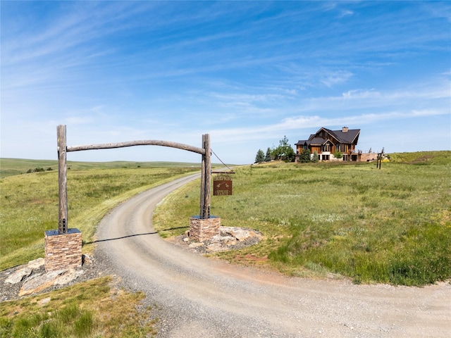155 Peacemaker Rdg, Belt, MT 59412 - view of street featuring a view of countryside