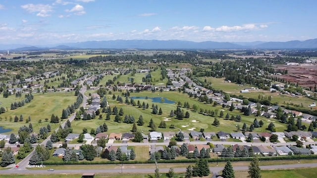 209 E Nicklaus Ave, Kalispell, MT 59901 - aerial overview of property's location featuring a water and mountain view