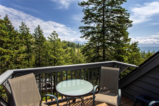 100 Deep Bay Dr, Lakeside, MT 59922 - view of deck