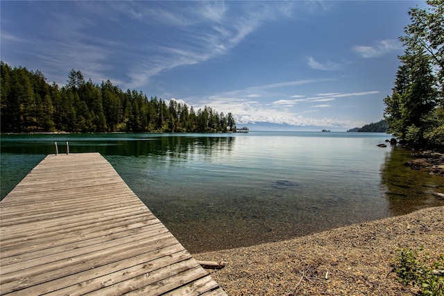 100 Deep Bay Dr, Lakeside, MT 59922 - dock with a water view