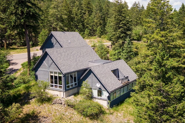 100 Deep Bay Dr, Lakeside, MT 59922 - view of subject property featuring a forest