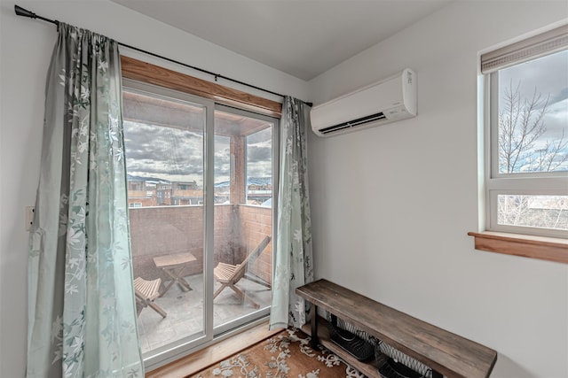 620 Phillips St Unit B, Missoula, MT 59802 - sitting room featuring a wall unit AC