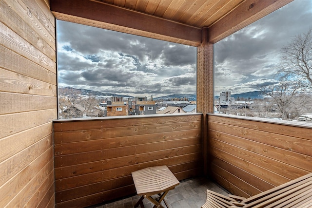 620 Phillips St Unit B, Missoula, MT 59802 - balcony featuring a mountain view