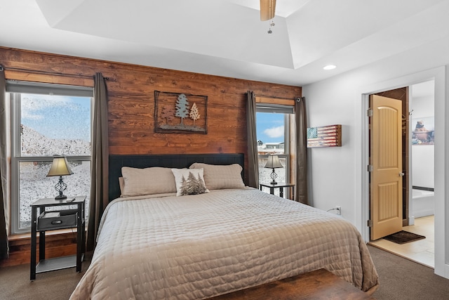 9 Blue Stem Way, Three Forks, MT 59752 - carpeted bedroom featuring multiple windows and recessed lighting