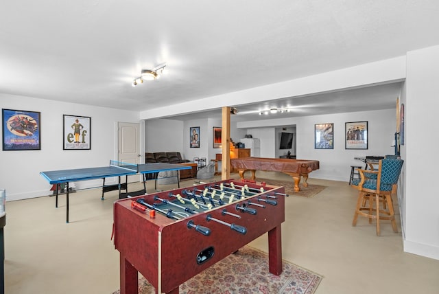 9 Blue Stem Way, Three Forks, MT 59752 - rec room featuring pool table and baseboards