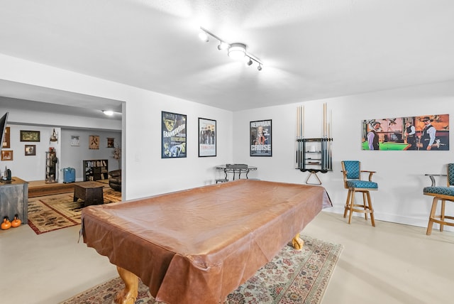 9 Blue Stem Way, Three Forks, MT 59752 - rec room featuring billiards and concrete floors