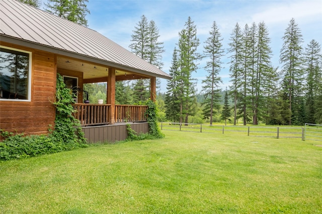 6611 Packer Creek Rd, Haugan, MT 59842 - view of yard