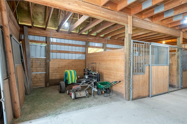 6611 Packer Creek Rd, Haugan, MT 59842 - view of stable