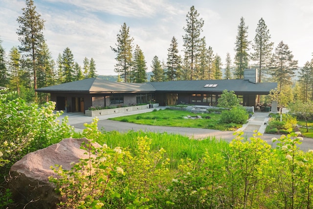 6601 Russian Joe Rd, Missoula, MT 59802 - view of front of property featuring a chimney