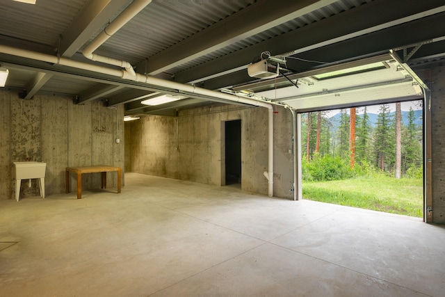 6601 Russian Joe Rd, Missoula, MT 59802 - garage with a garage door opener