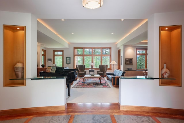 6601 Russian Joe Rd, Missoula, MT 59802 - living area with wood finished floors and healthy amount of natural light