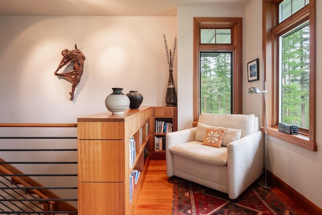 6601 Russian Joe Rd, Missoula, MT 59802 - living area with light wood-type flooring