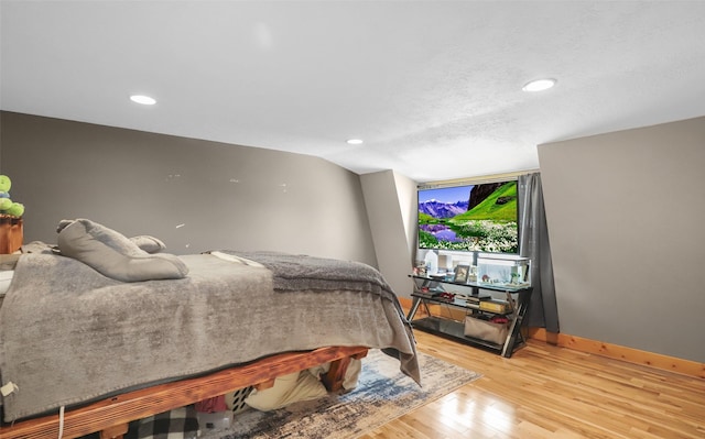 704 43rd St N, Great Falls, MT 59405 - bedroom featuring light wood-type flooring and recessed lighting