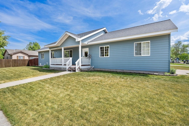 2150 Teal Dr, Kalispell, MT 59901 - ranch-style house featuring covered porch
