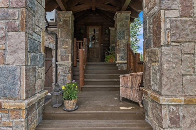 153 Slopeside Dr Unit 14, Whitefish, MT 59937 - entrance to property featuring stone siding