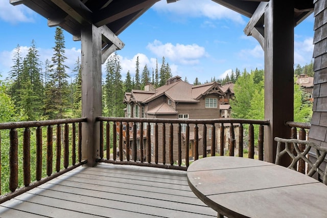 153 Slopeside Dr Unit 14, Whitefish, MT 59937 - view of wooden deck