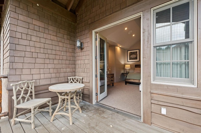 153 Slopeside Dr Unit 14, Whitefish, MT 59937 - view of wooden terrace