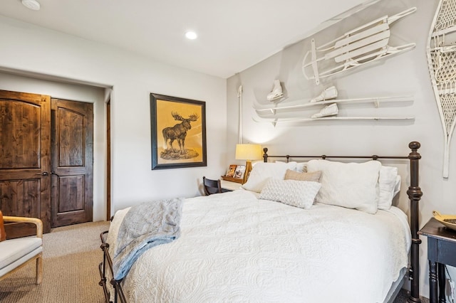 153 Slopeside Dr Unit 14, Whitefish, MT 59937 - bedroom featuring carpet flooring and recessed lighting